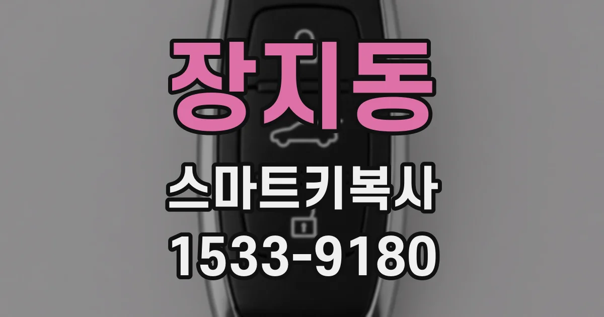 장지동 스마트키복사