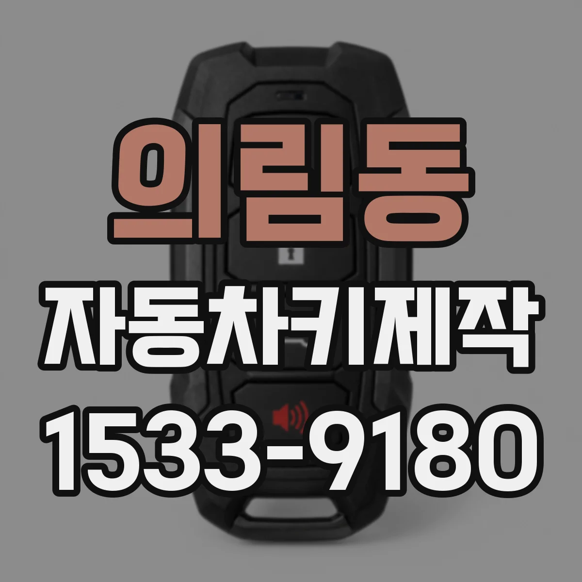 의림동 자동차키제작