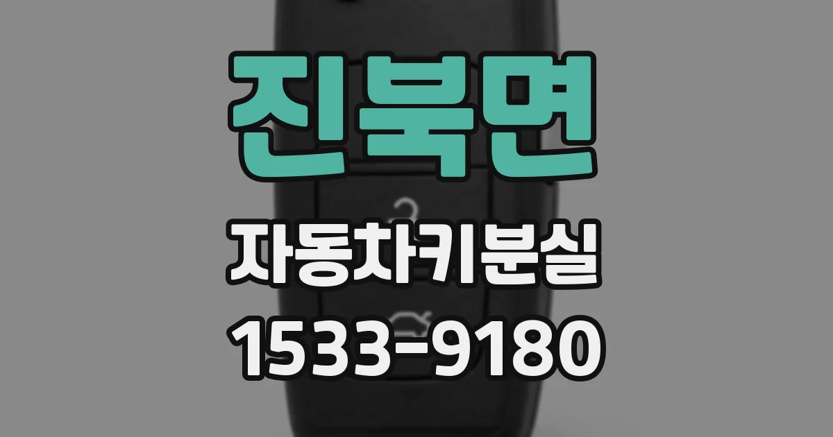 진북면 자동차키분실
