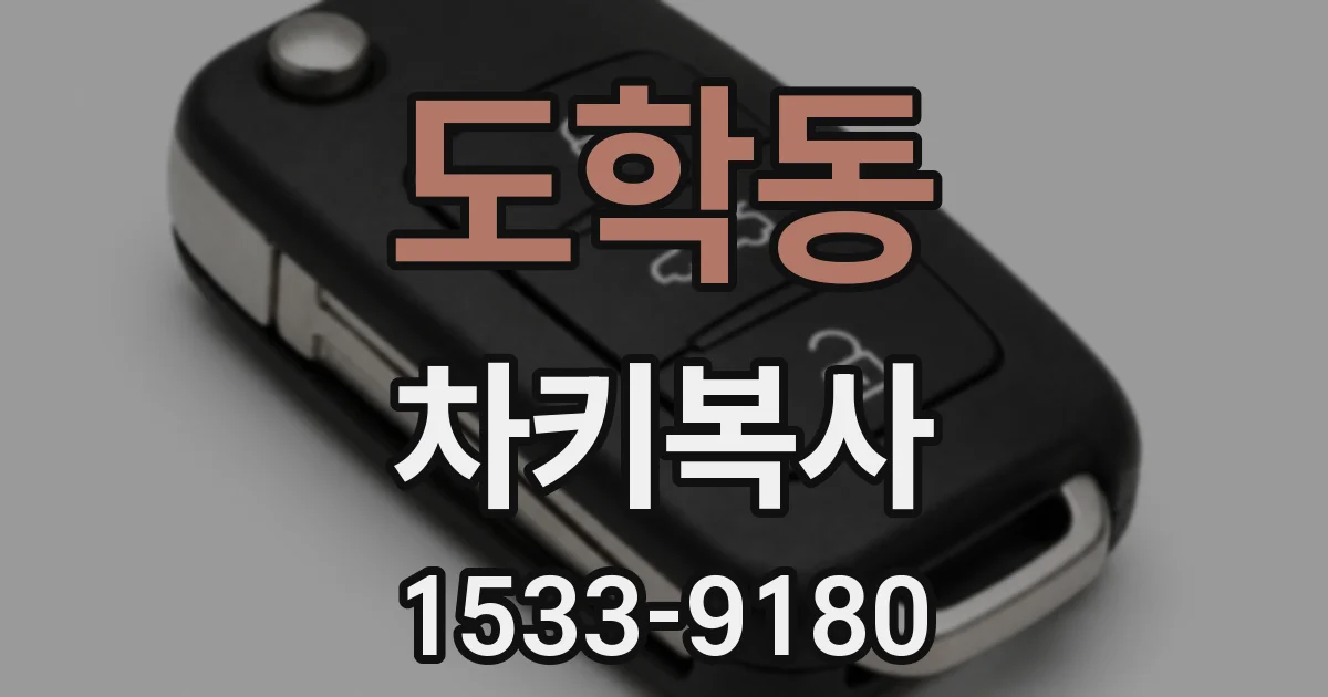 도학동 차키복사