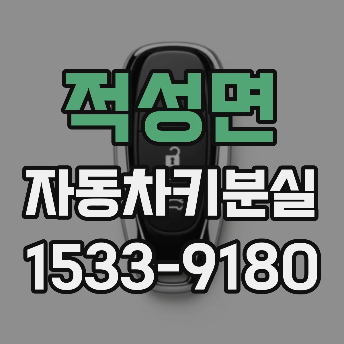 적성면 자동차키분실