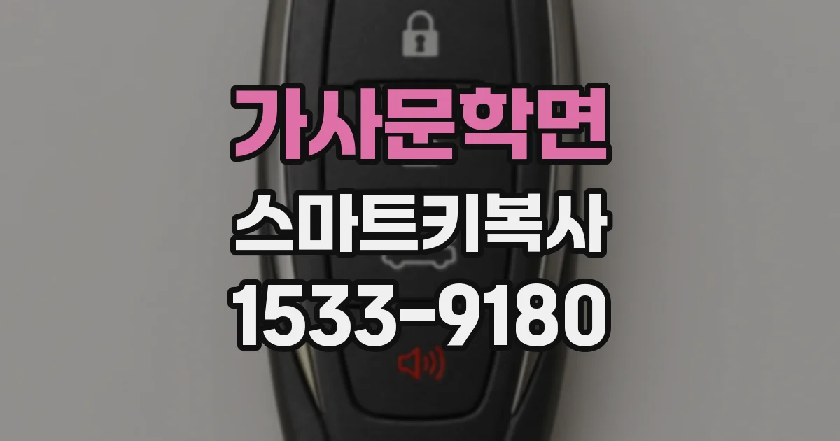 가사문학면 스마트키복사