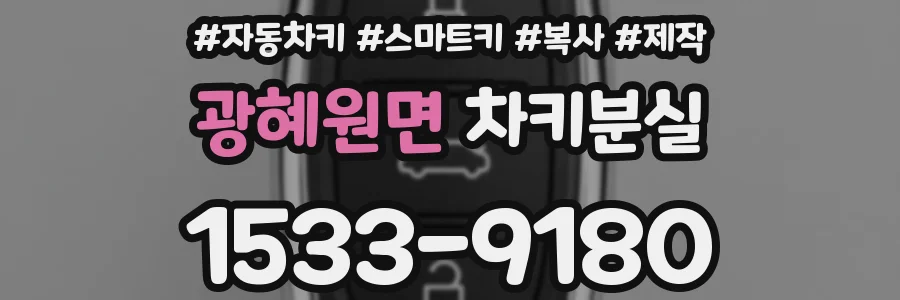 광혜원면 차키분실