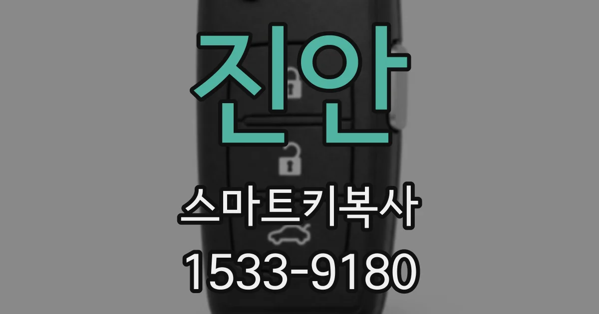 진안 스마트키복사