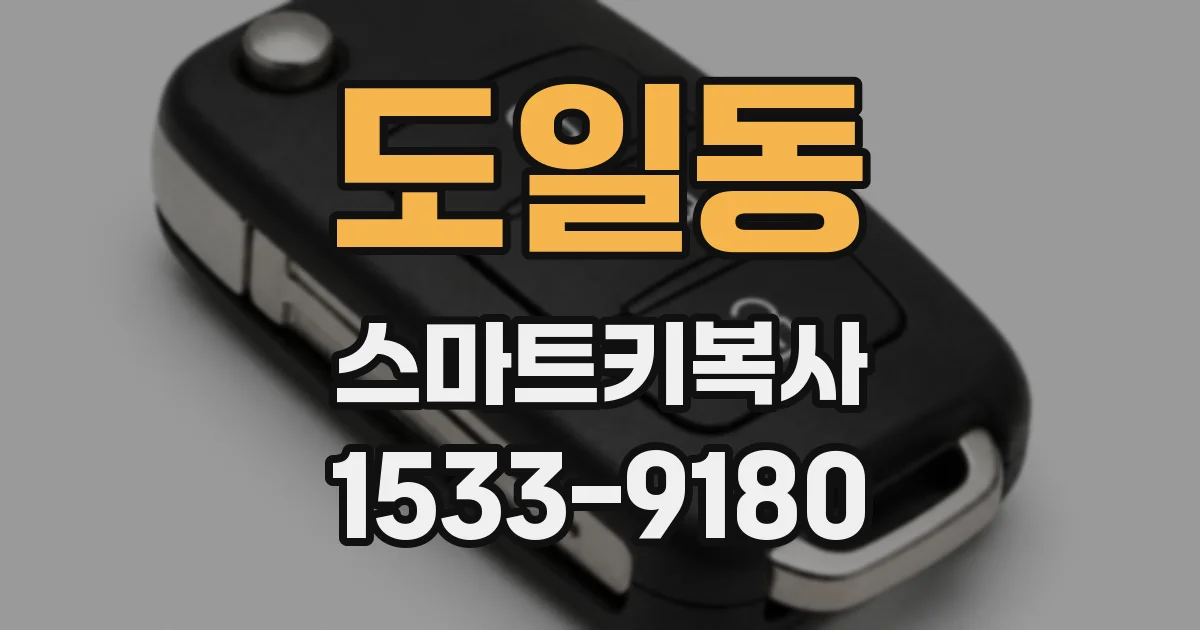 도일동 스마트키복사