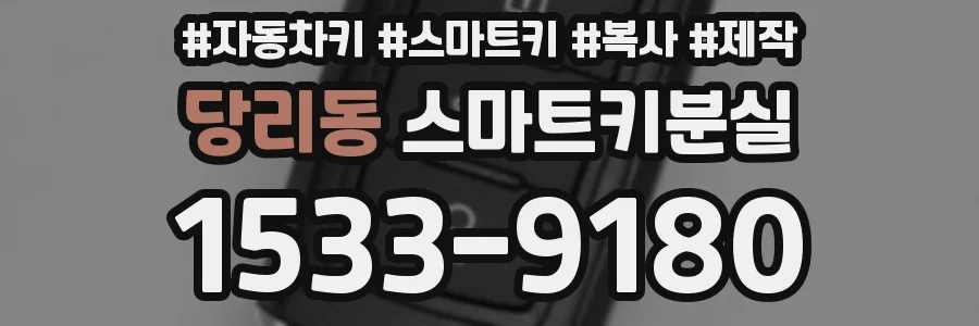 당리동 스마트키분실
