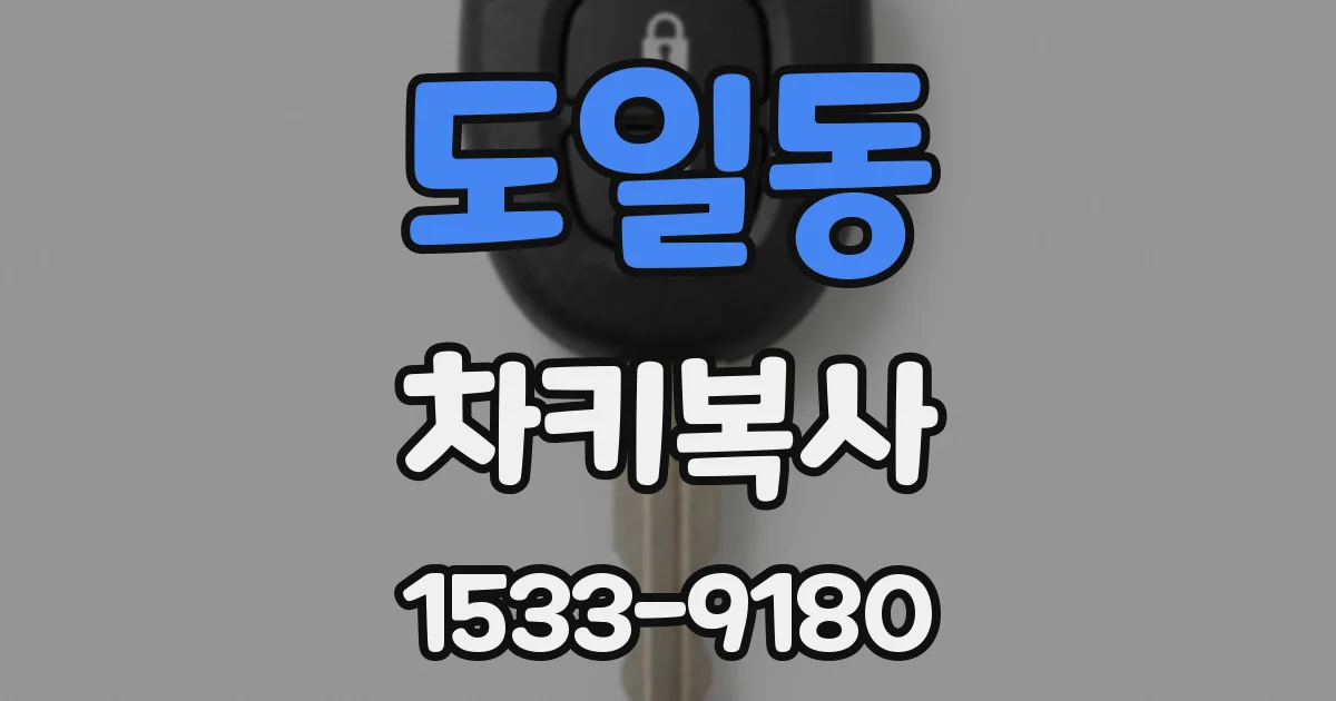 도일동 차키복사