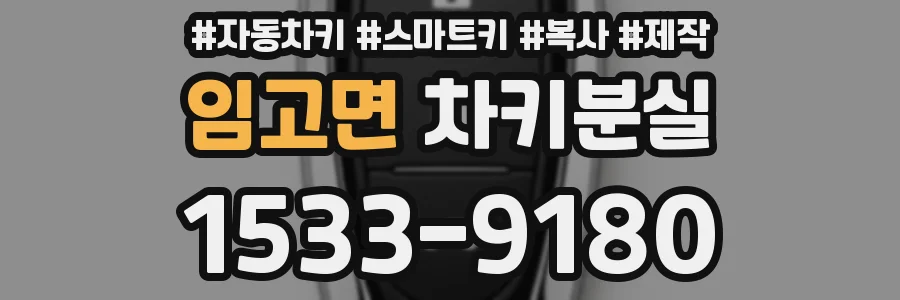 임고면 차키분실