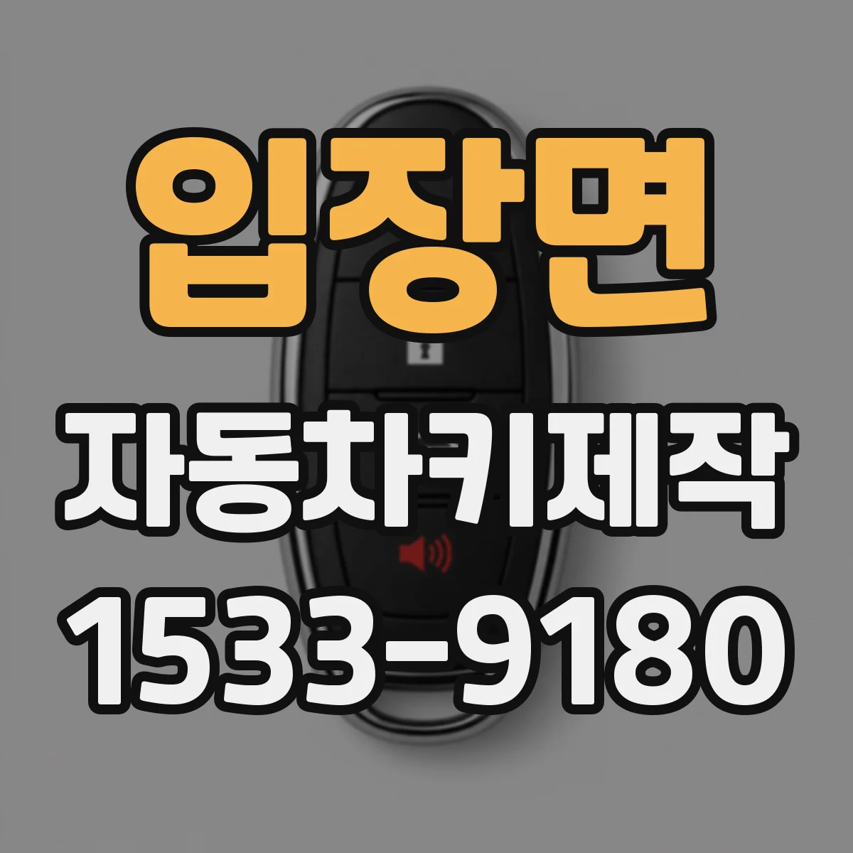 입장면 자동차키제작