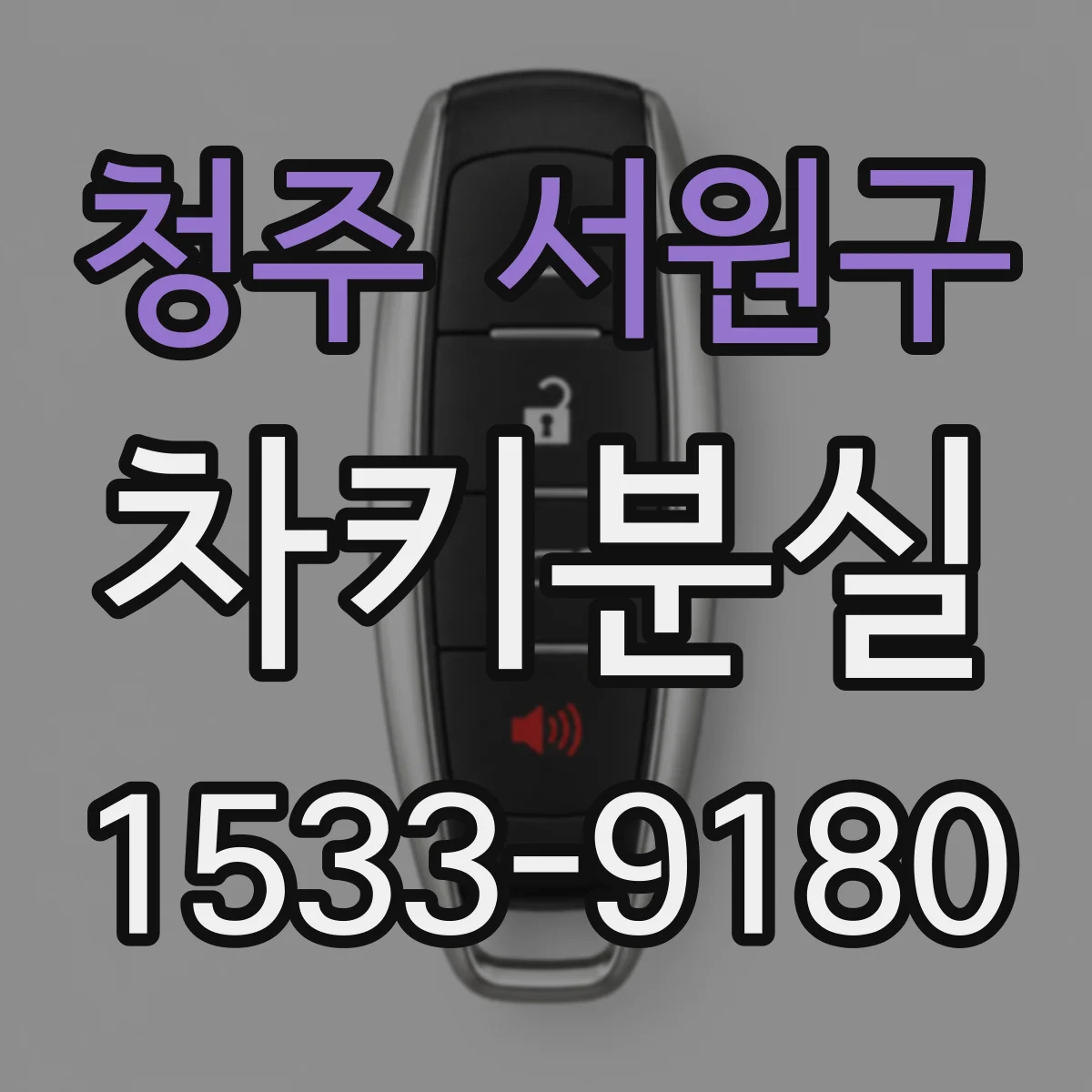 청주 서원구 차키분실