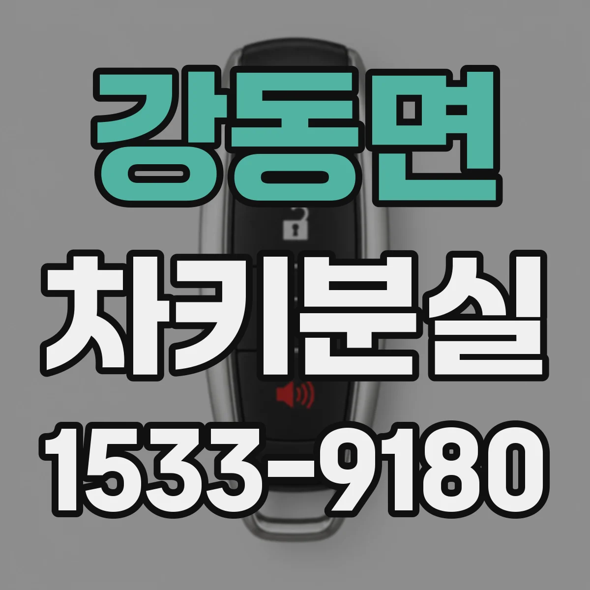 강동면 차키분실