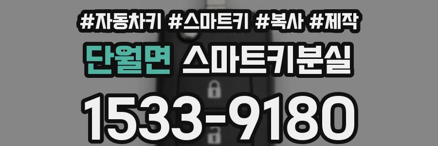 단월면 스마트키분실