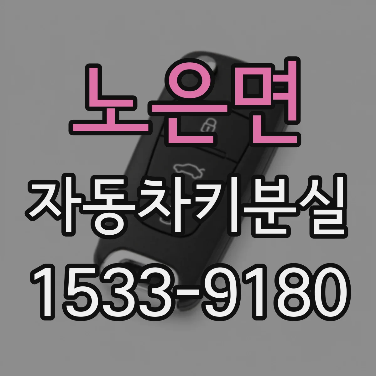 노은면 자동차키분실