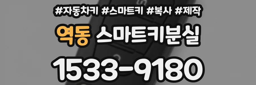 역동 스마트키분실