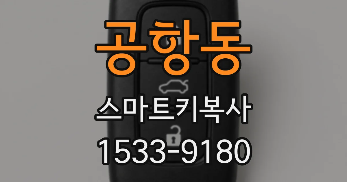 공항동 스마트키복사