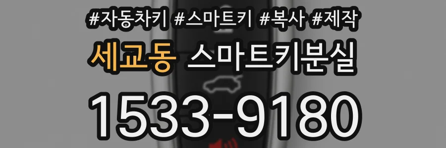 세교동 스마트키분실