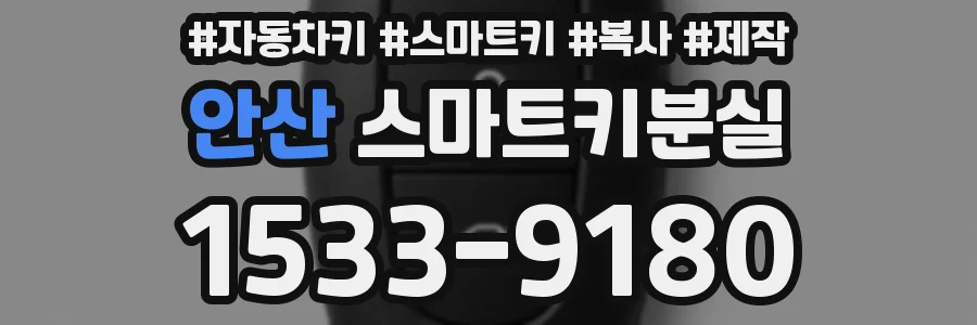 안산 스마트키분실