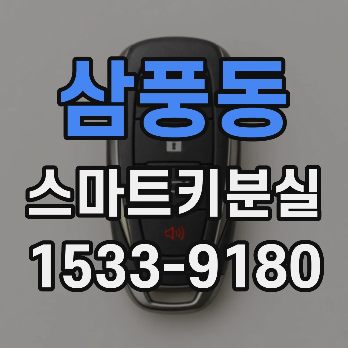 삼풍동 스마트키분실
