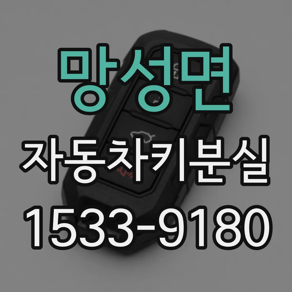 망성면 자동차키분실