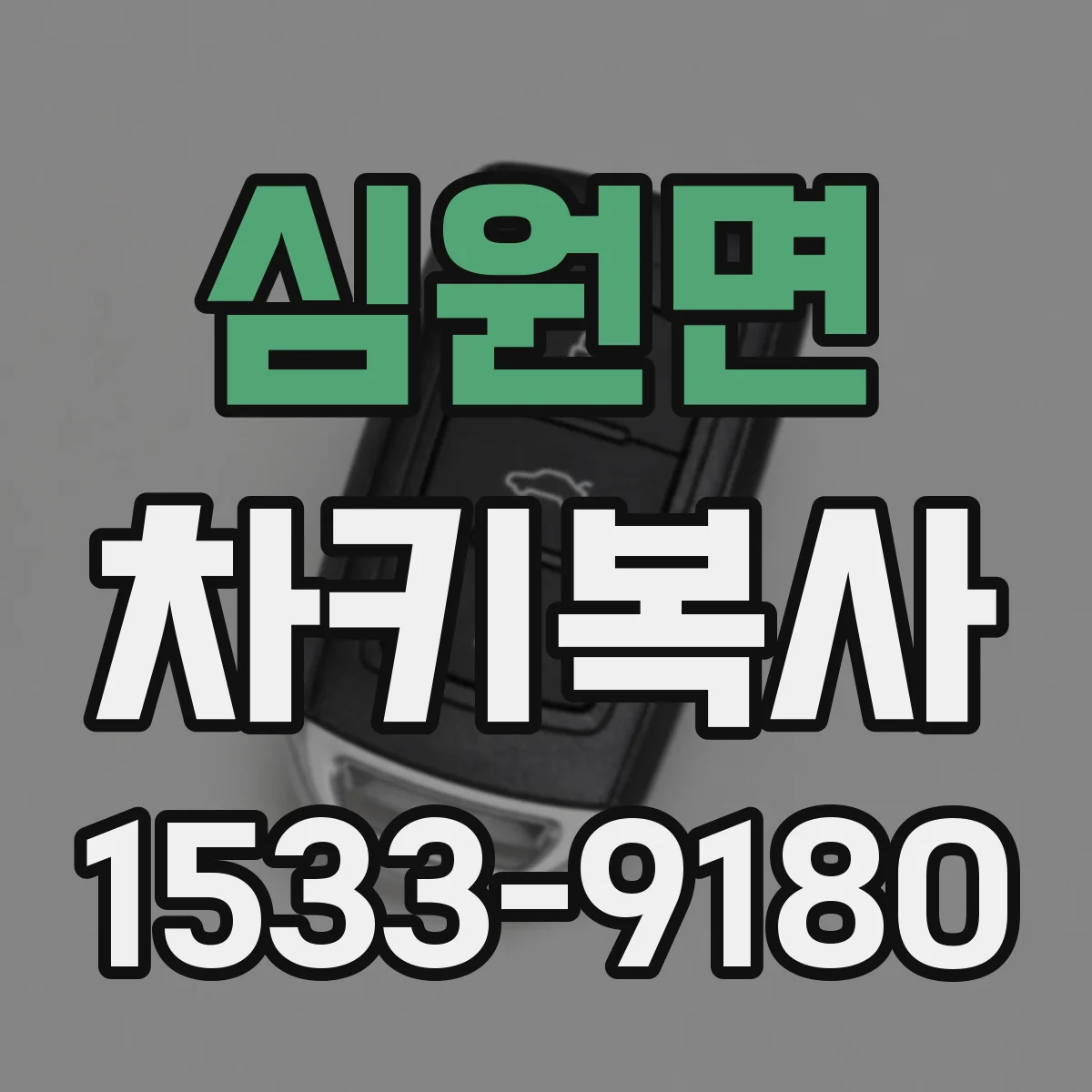 심원면 차키복사