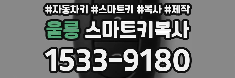 울릉 스마트키복사
