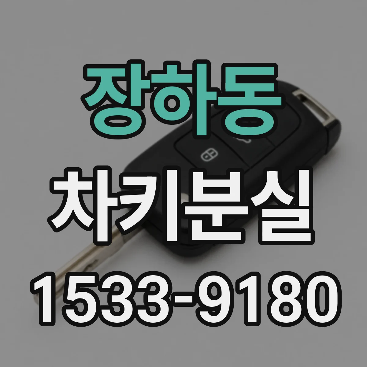 장하동 차키분실