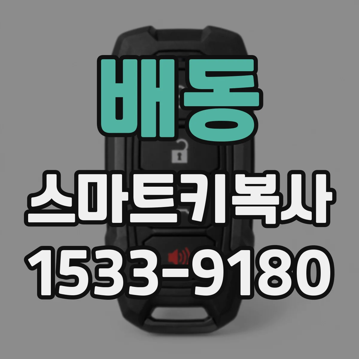 배동 스마트키복사