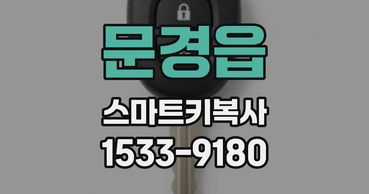 문경읍 스마트키복사