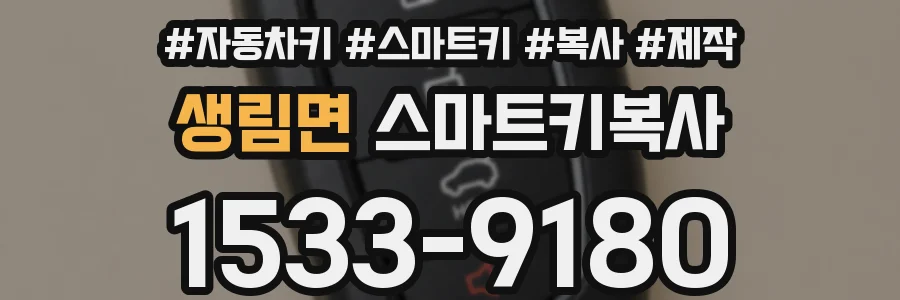 생림면 스마트키복사