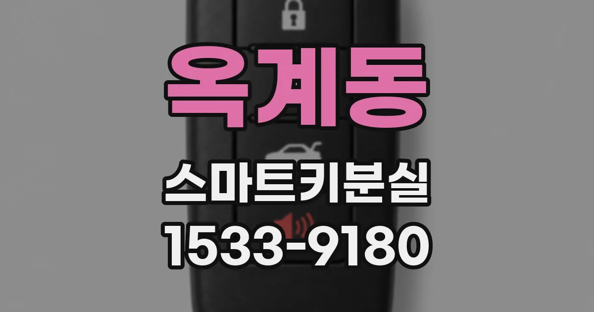 옥계동 스마트키분실
