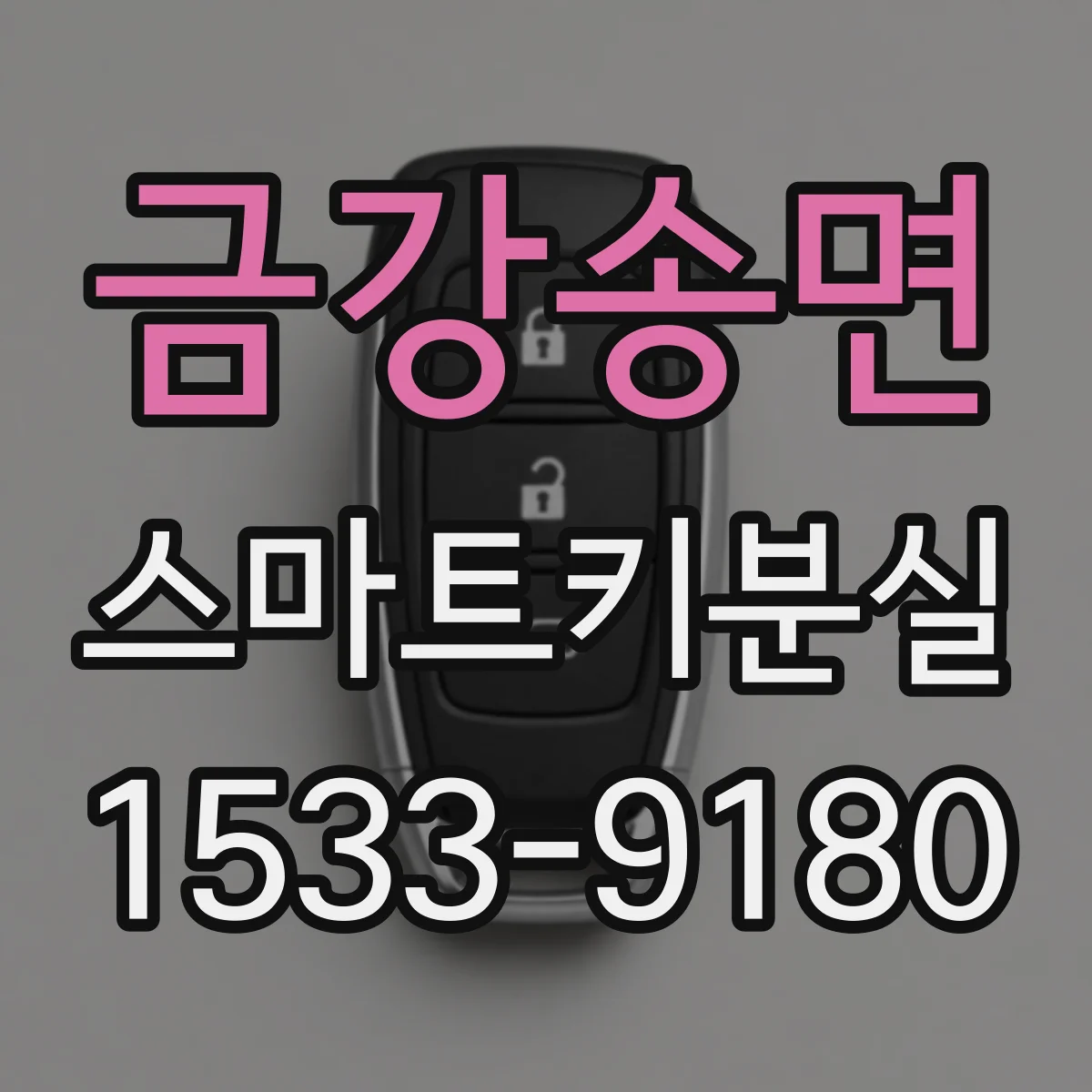 금강송면 스마트키분실
