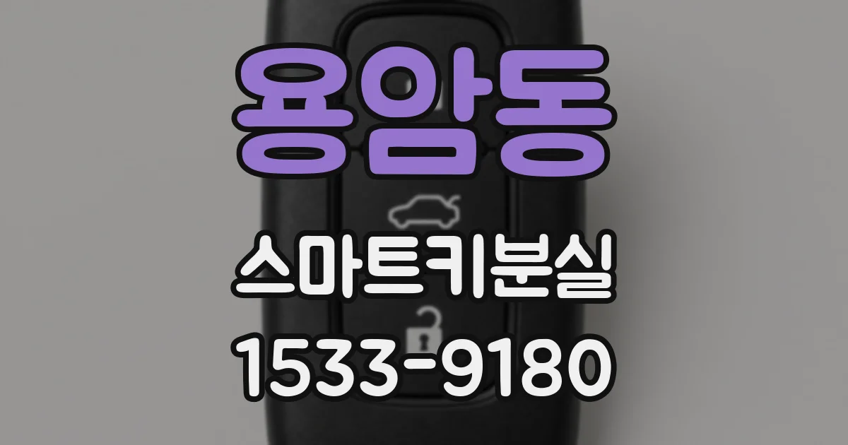 용암동 스마트키분실