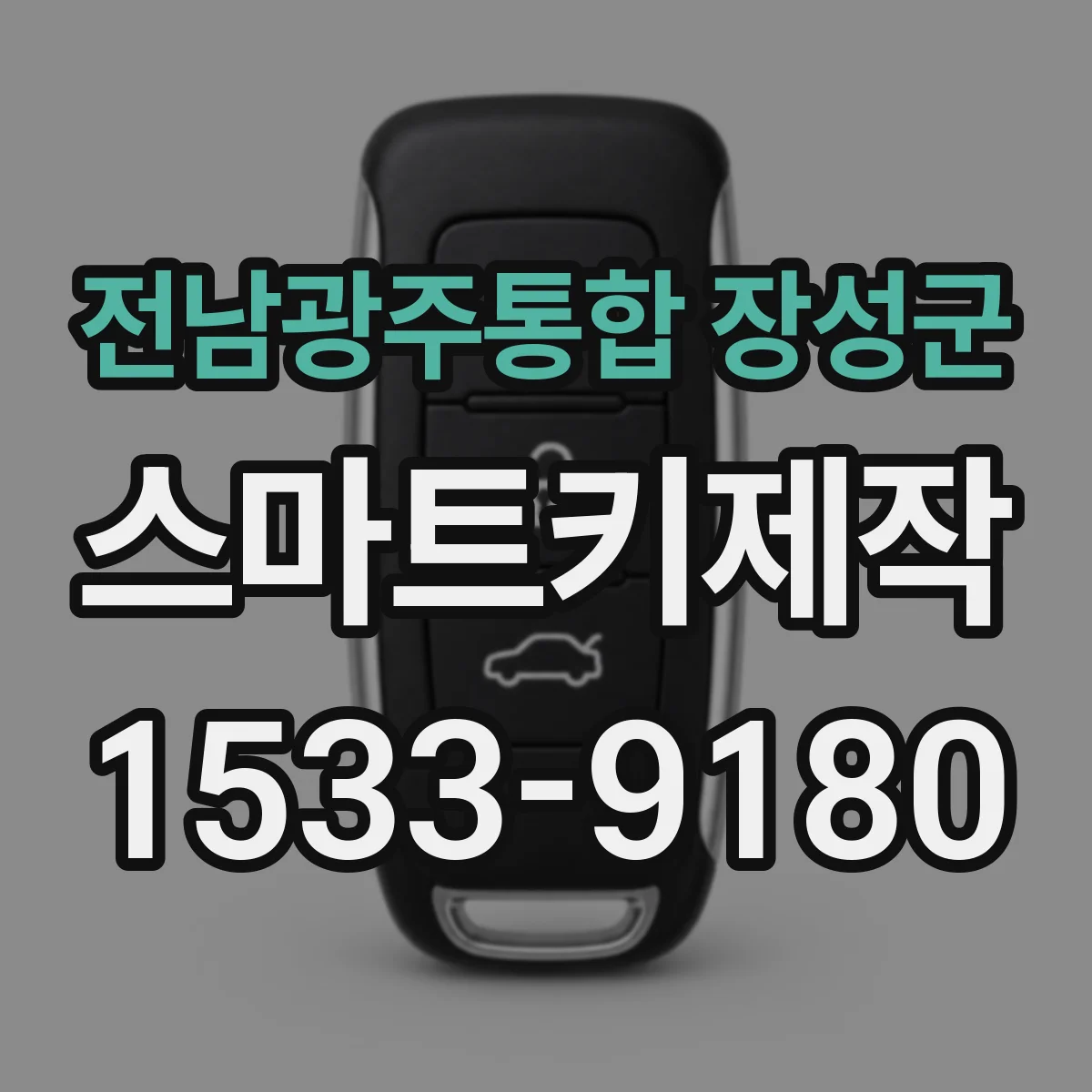 전남광주통합 장성군 스마트키제작
