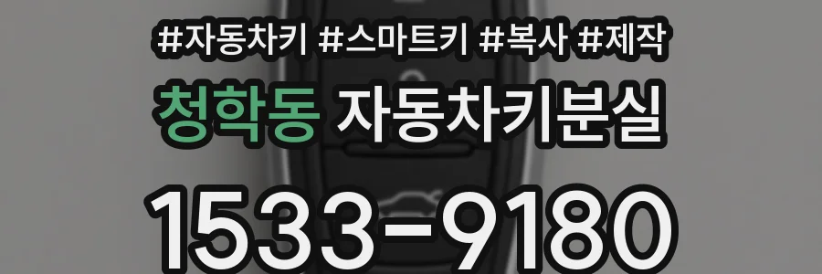 청학동 자동차키분실