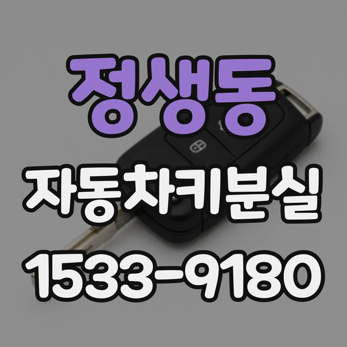 정생동 자동차키분실