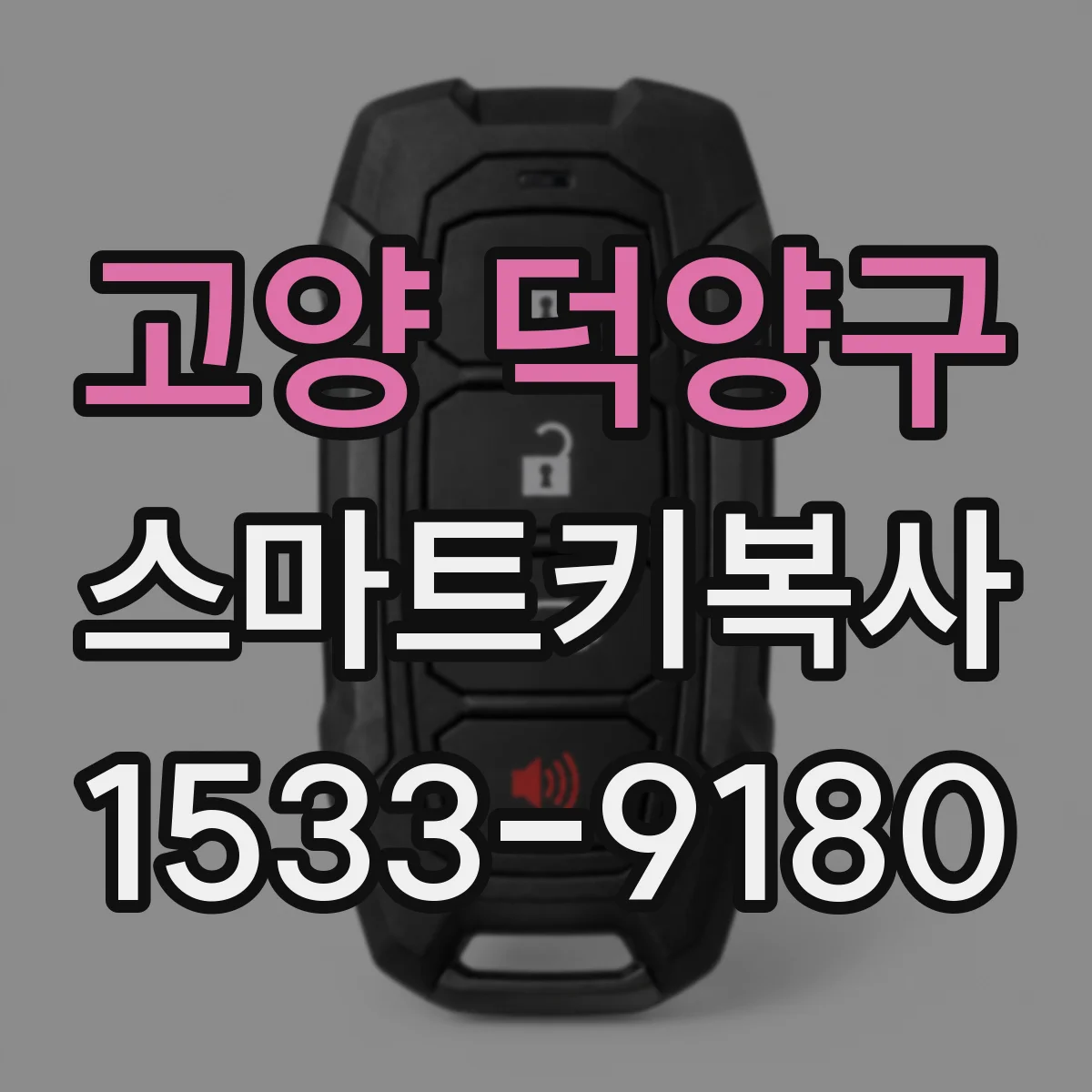 고양 덕양구 스마트키복사