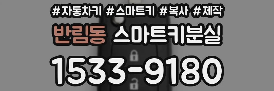 반림동 스마트키분실