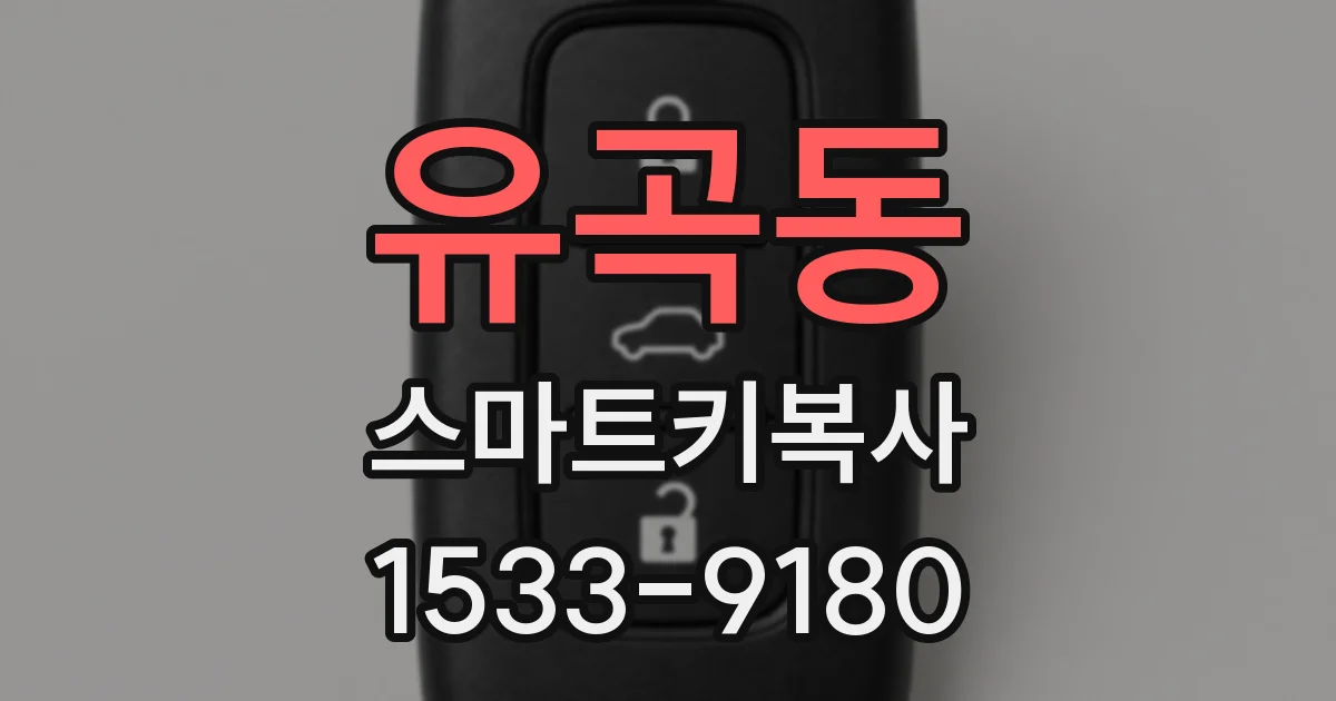유곡동 스마트키복사