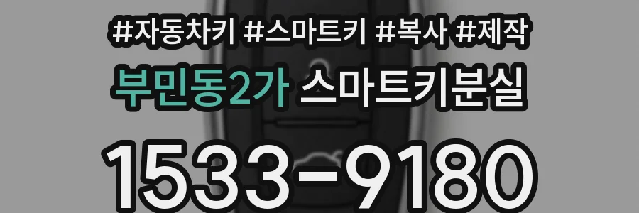 부민동2가 스마트키분실