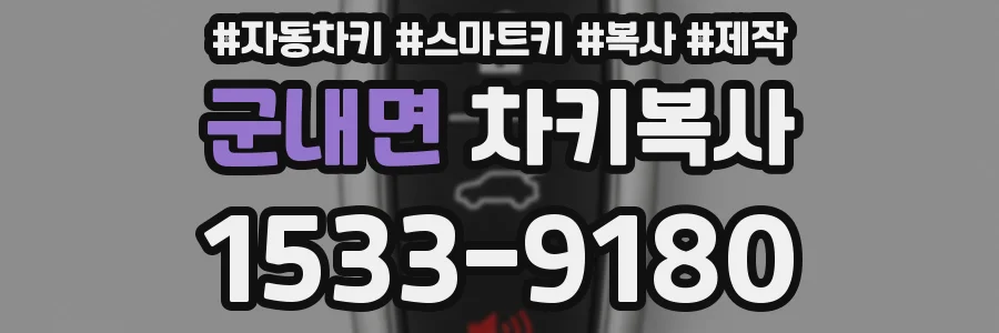 군내면 차키복사