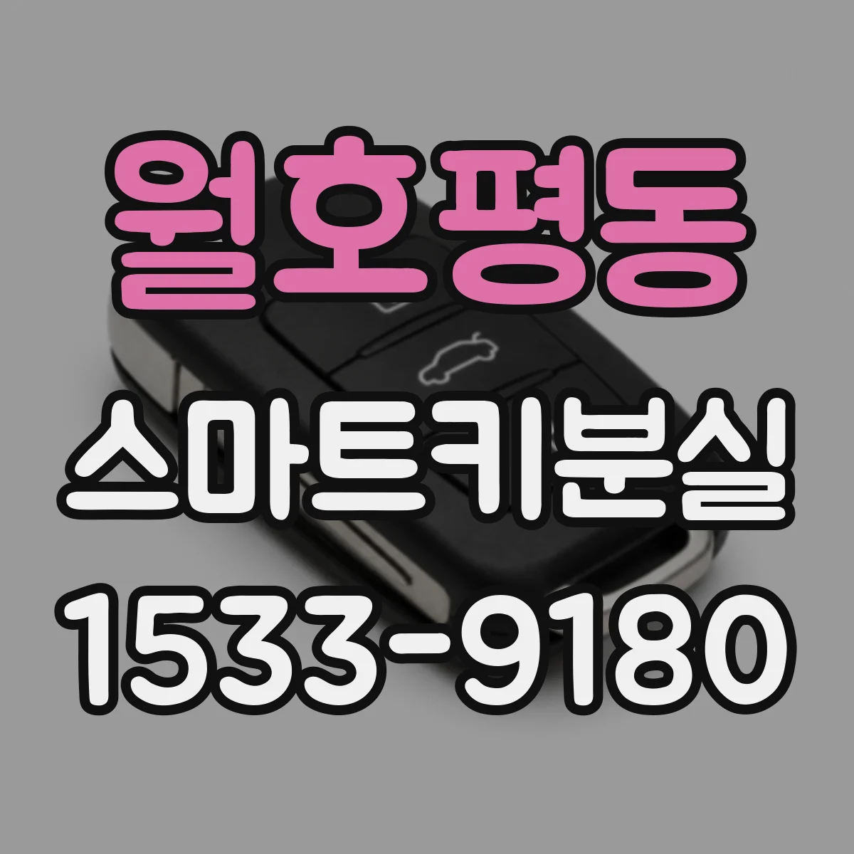 월호평동 스마트키분실