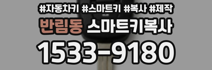 반림동 스마트키복사