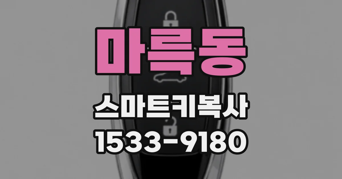 마륵동 스마트키복사