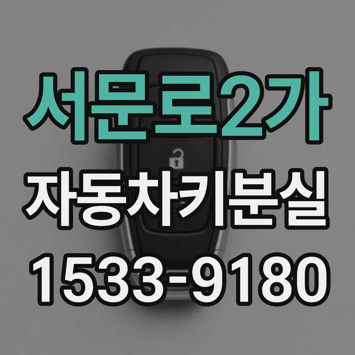 서문로2가 자동차키분실