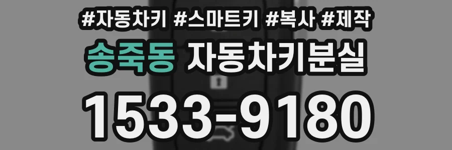 송죽동 자동차키분실