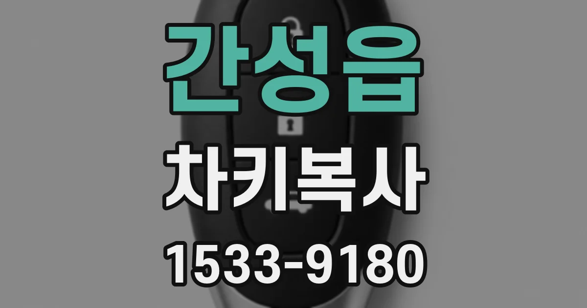 간성읍 차키복사