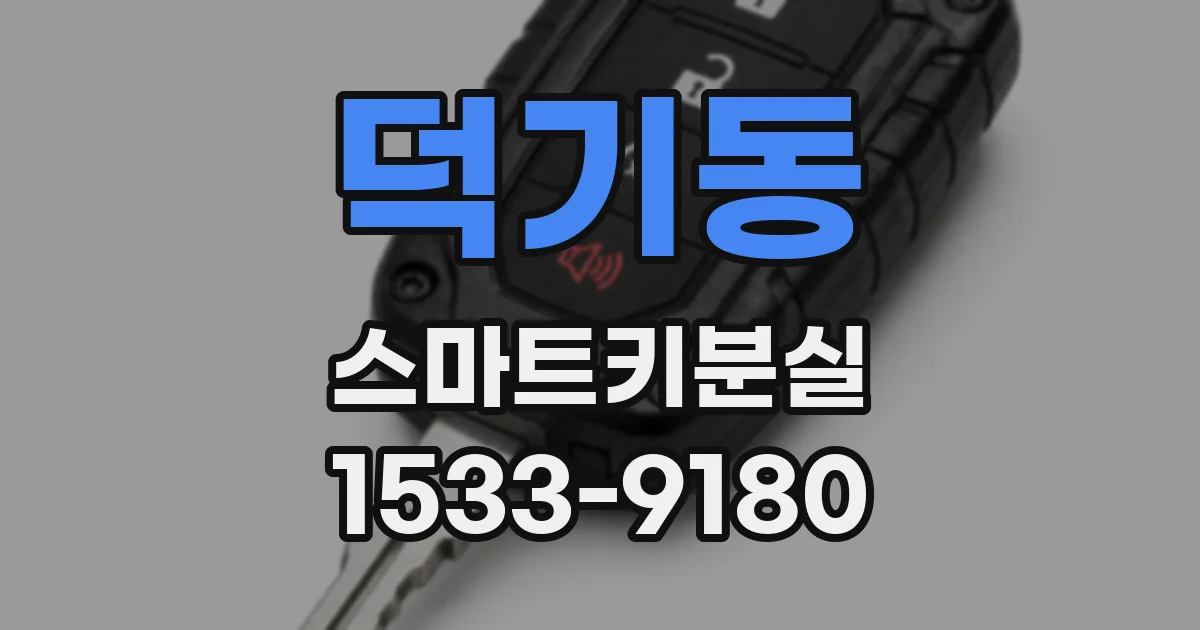 덕기동 스마트키분실