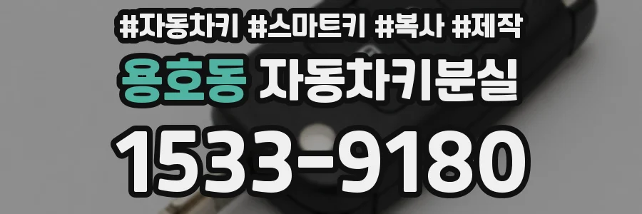 용호동 자동차키분실