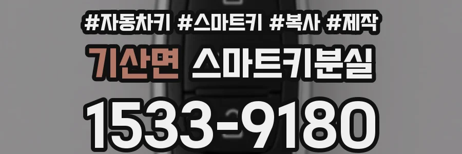 기산면 스마트키분실