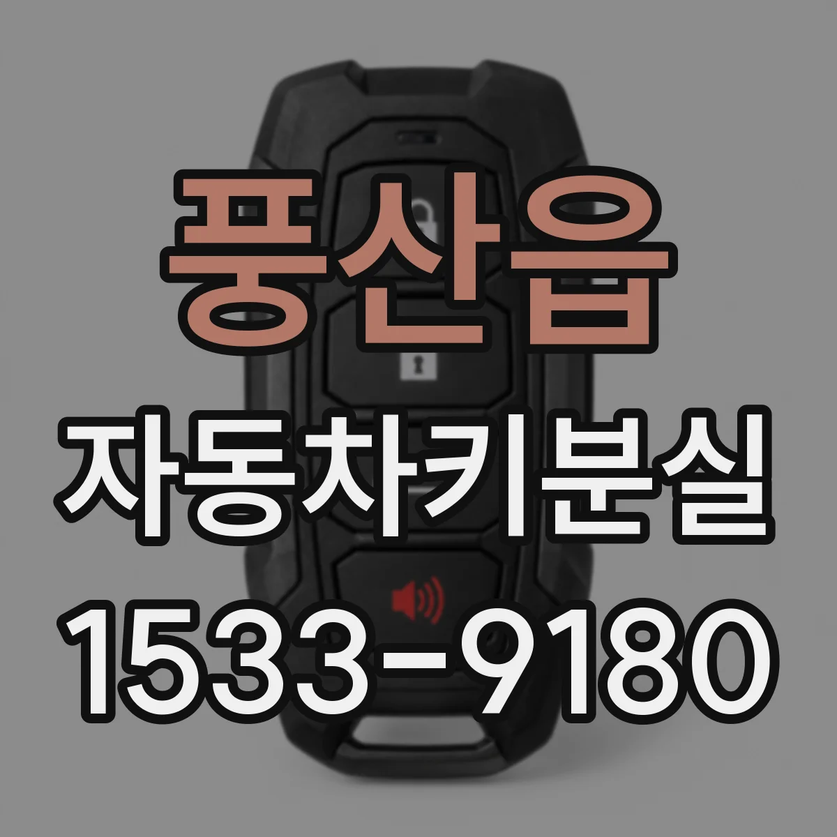 풍산읍 자동차키분실